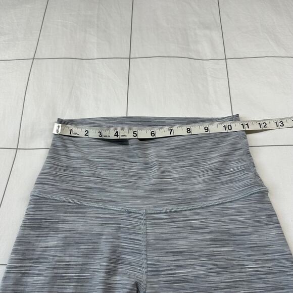 Lululemon Leggings Womens 2 Gray Wunder Under Hi-Rise Ombre Melange Luon 28" Gym - Picture 7 of 11